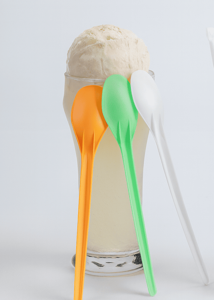 Cuchara Plastico Reutilizable colores175 mm (290 uds)